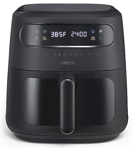 8 QT Digital Air Fryer with Touch Screen and TurboCrisp Technology F231