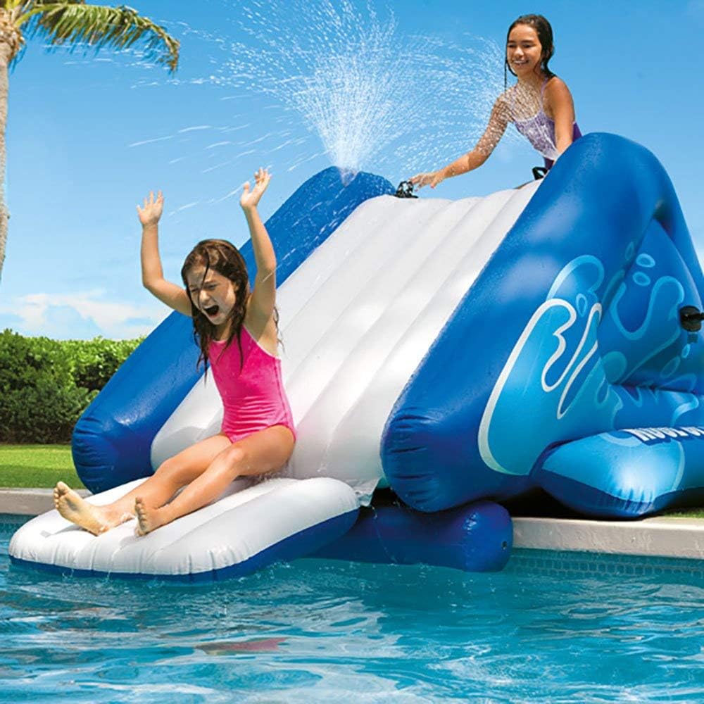 Inflatable Play Center Swimming Pool Water Slide with Sprayers M236