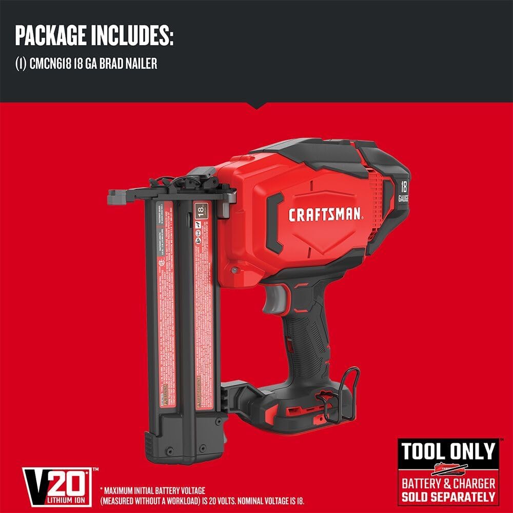 18GA Cordless Brad Nailer, Bare Tool Only A59415
