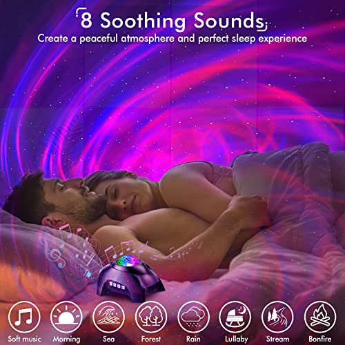 Galaxy Projector with Bluetooth Speaker and White Noise S67171