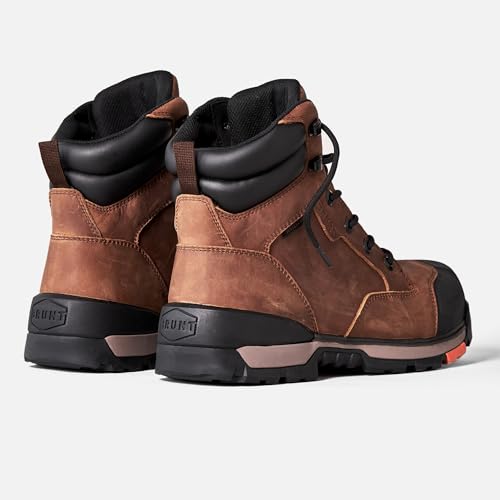 6" Waterproof Wedge Work Boot, Slip & Oil Resistant F636