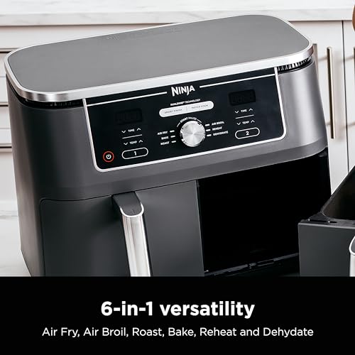 10QT 6-in-1 DualZone Air Fryer with 2 Independent Baskets X511450