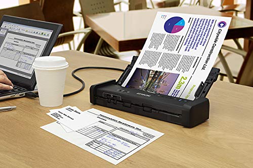 Wireless Compact Desktop Document Scanner with Auto Document Feeder B4143