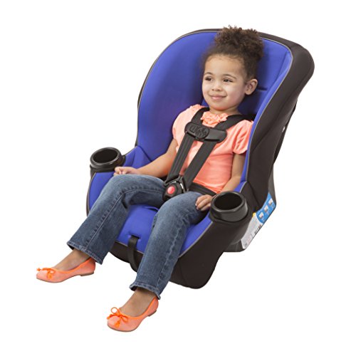 2-in-1 Convertible Car Seat, Rear-Facing 5-40 lb, Forward-Facing 22-40 lb, Up to 43 in, Blue D8789