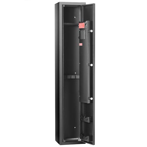 6-8 Rifles Gun Safe with Fingerprint and Digital Keypad Lock S64165
