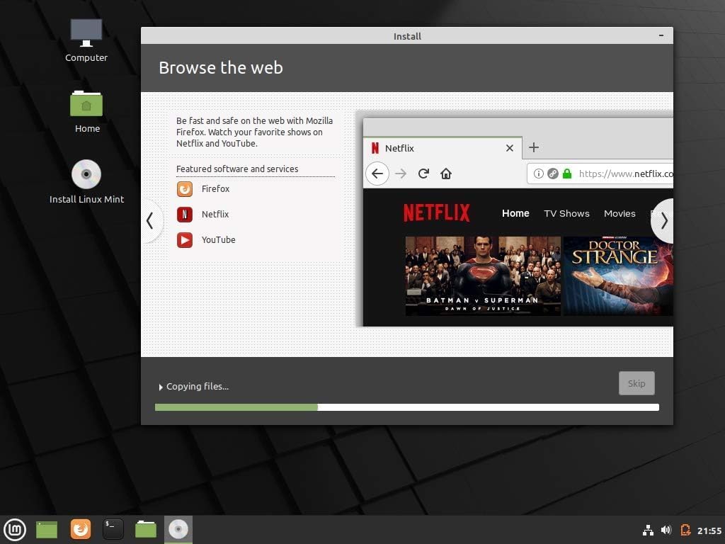 Linux Mint 21 Cinnamon USB - 64bit G222011