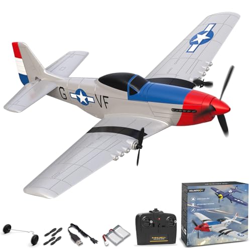 RC Plane 3 Channel Remote Control Airplane Fighter Toy, 2.4GHz 6-axis Gyro, Easy to Fly for Adults Kids Beginners Q215470