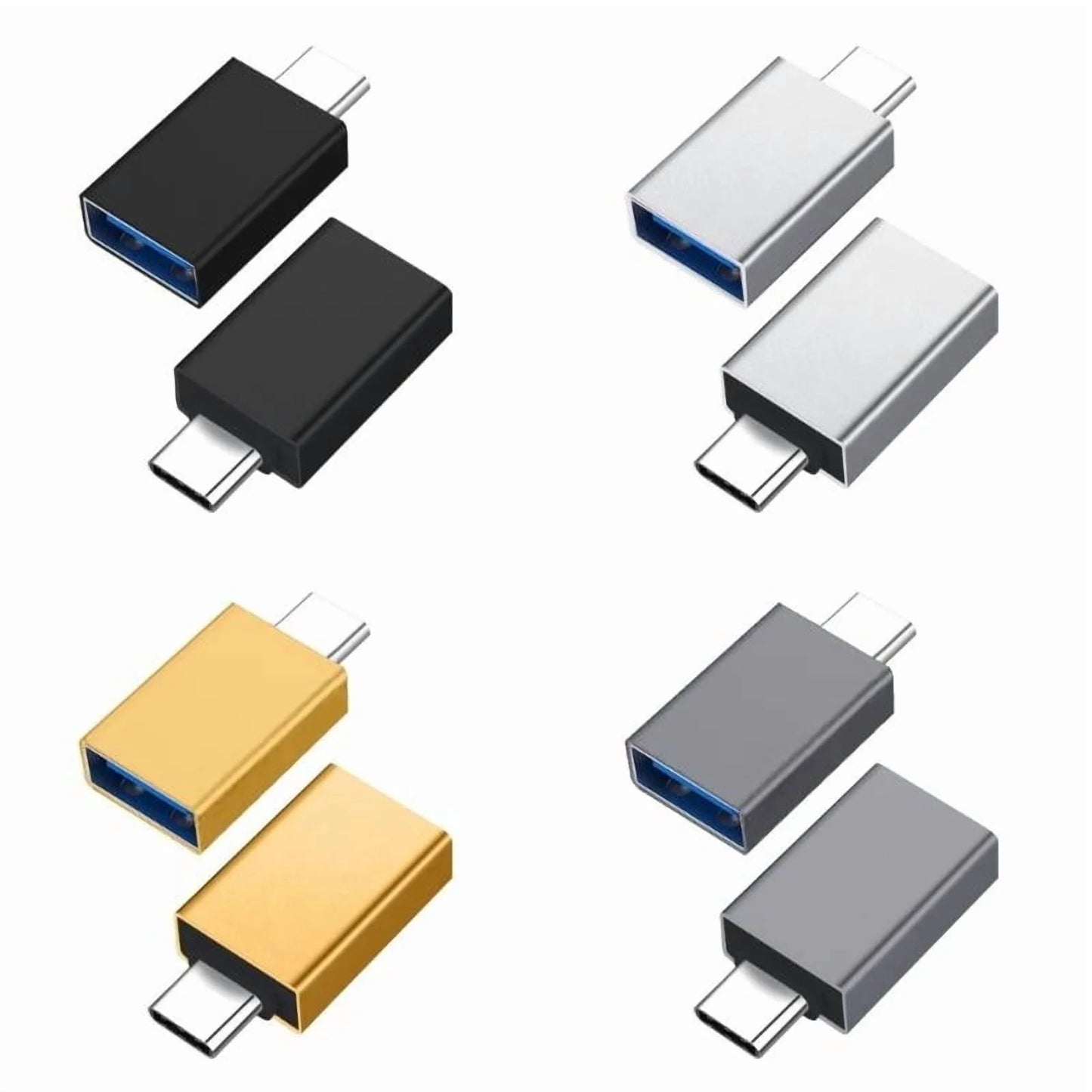 USB C to USB 3.0 Adapter, Male to Female OTG Converter for Phones and Laptops E601589