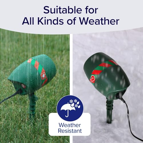 Outdoor Christmas Laser Projector with Remote, 2 Pack W145