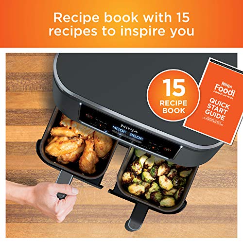 10QT 6-in-1 DualZone Air Fryer with 2 Independent Baskets X511450