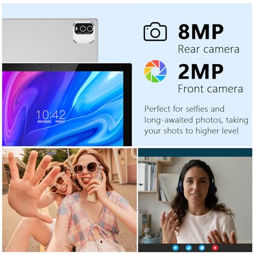 Android Tablet 10.1 Inch with Keyboard, 64GB ROM, 8GB RAM R243563