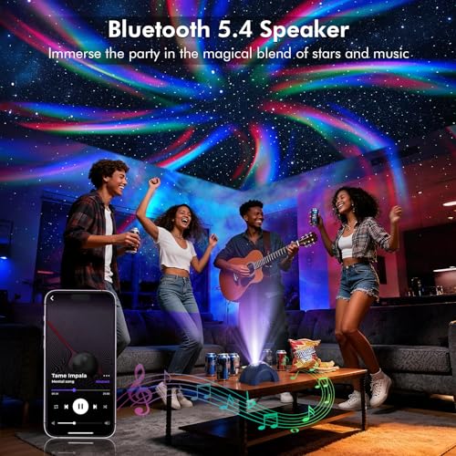 Galaxy Projector with Bluetooth Speaker and White Noise S67171