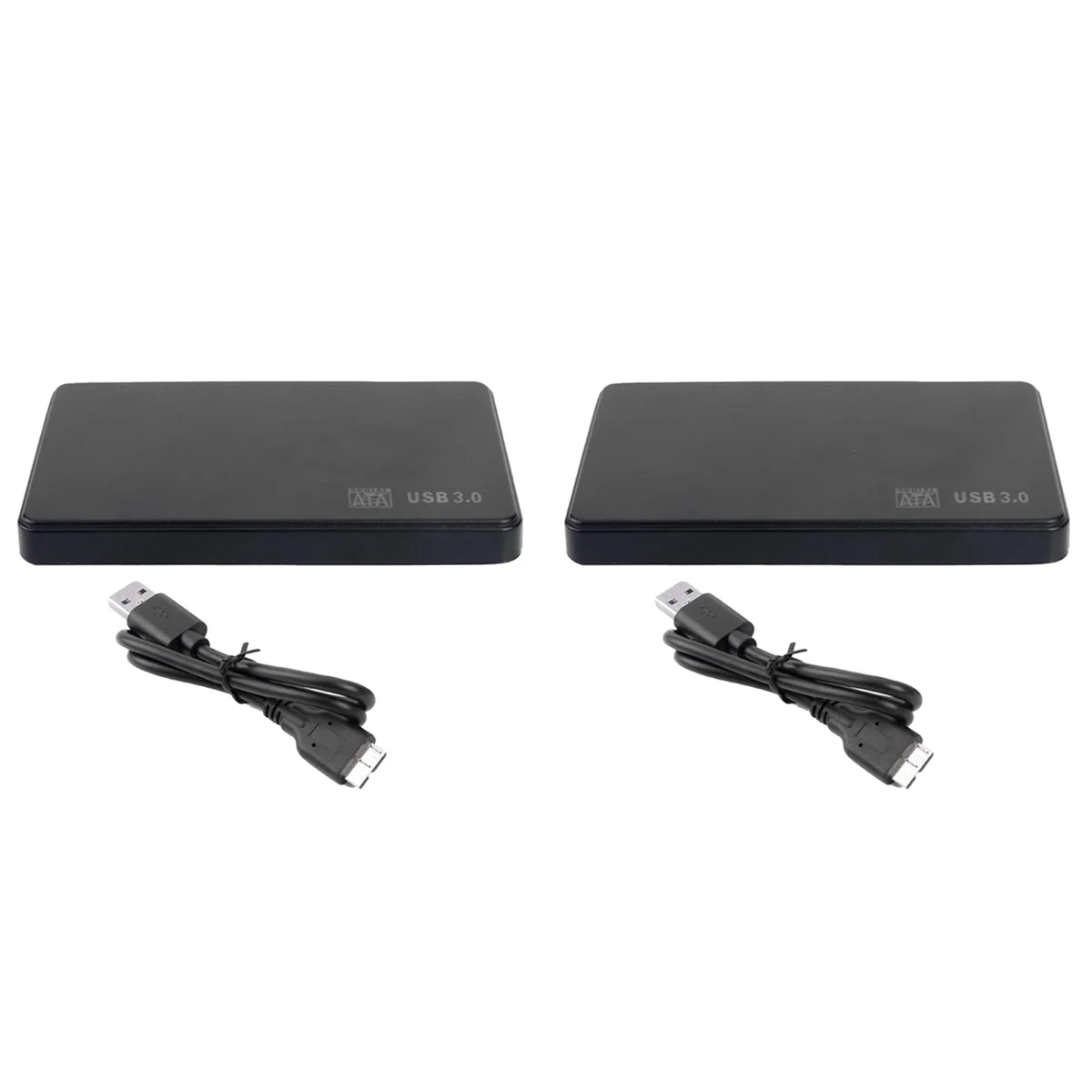 2.5in to USB 3.0 Solid State Enclosure for HDD SSD External, Black Z16603