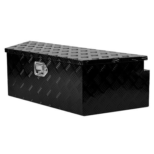 Aluminum Trailer Tongue Tool Box, 28 Inch with Lock Keys T530