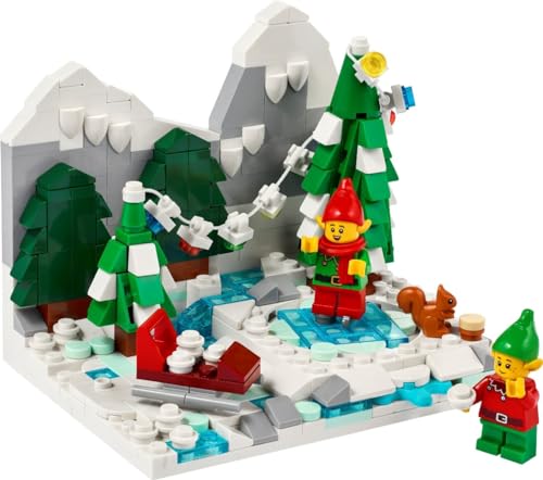 Winter Elves Scene Building Set 372 Pieces R633279