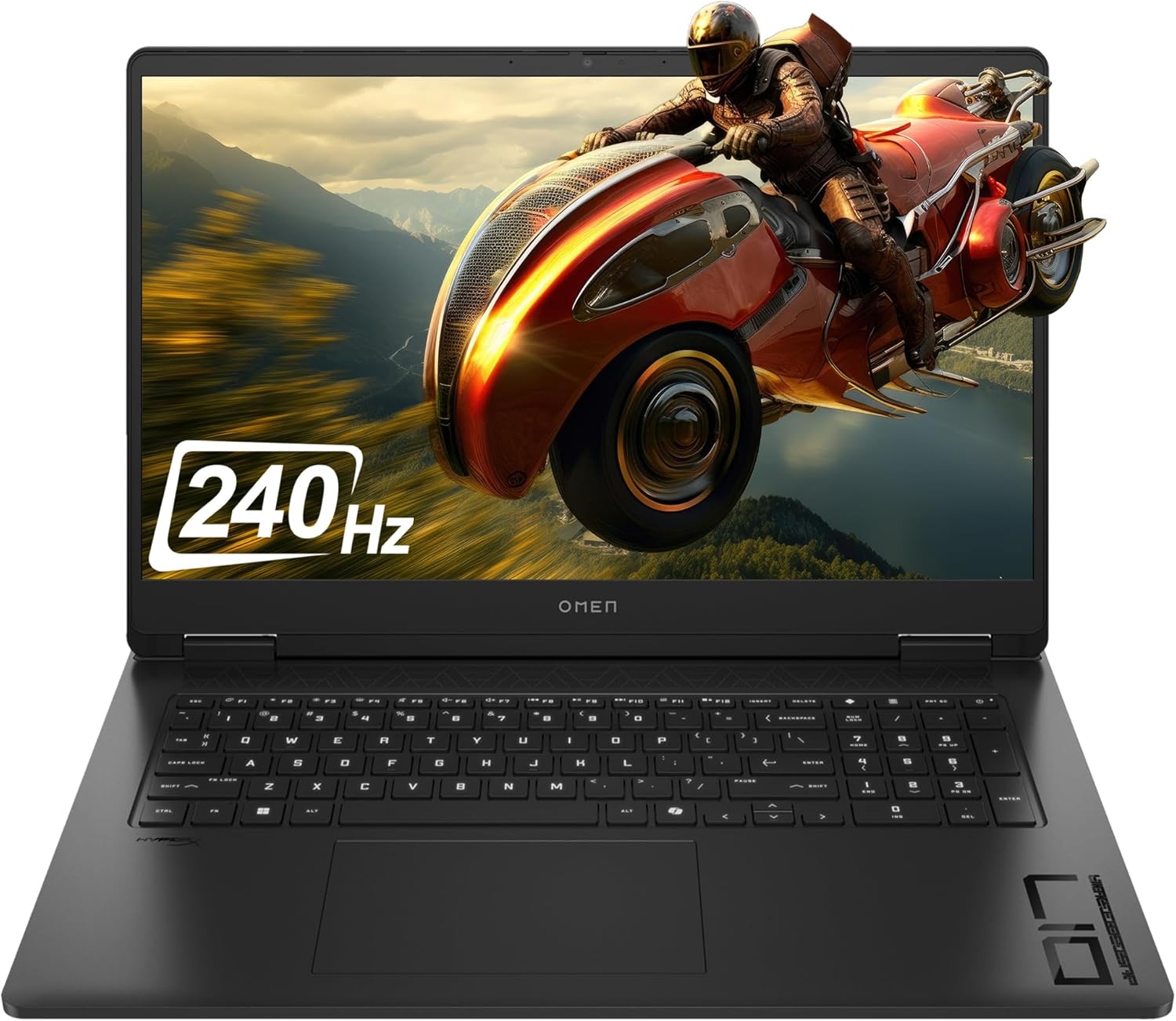 HP OMEN Gaming Laptop, AMD Ryzen 7 8845HS, 64 GB DDR5 Ram, 2 TB PCIe SSD, 17.3"" QHD (2560x1440), Nvidia Geforce RTX 4070, W11 Home, Black