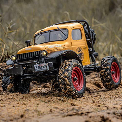 1/24 Scale 4WD Offroad RC Crawler Car Yellow S728605