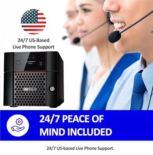 2-Bay 4TB Desktop NAS with Hard Drives Included X7619