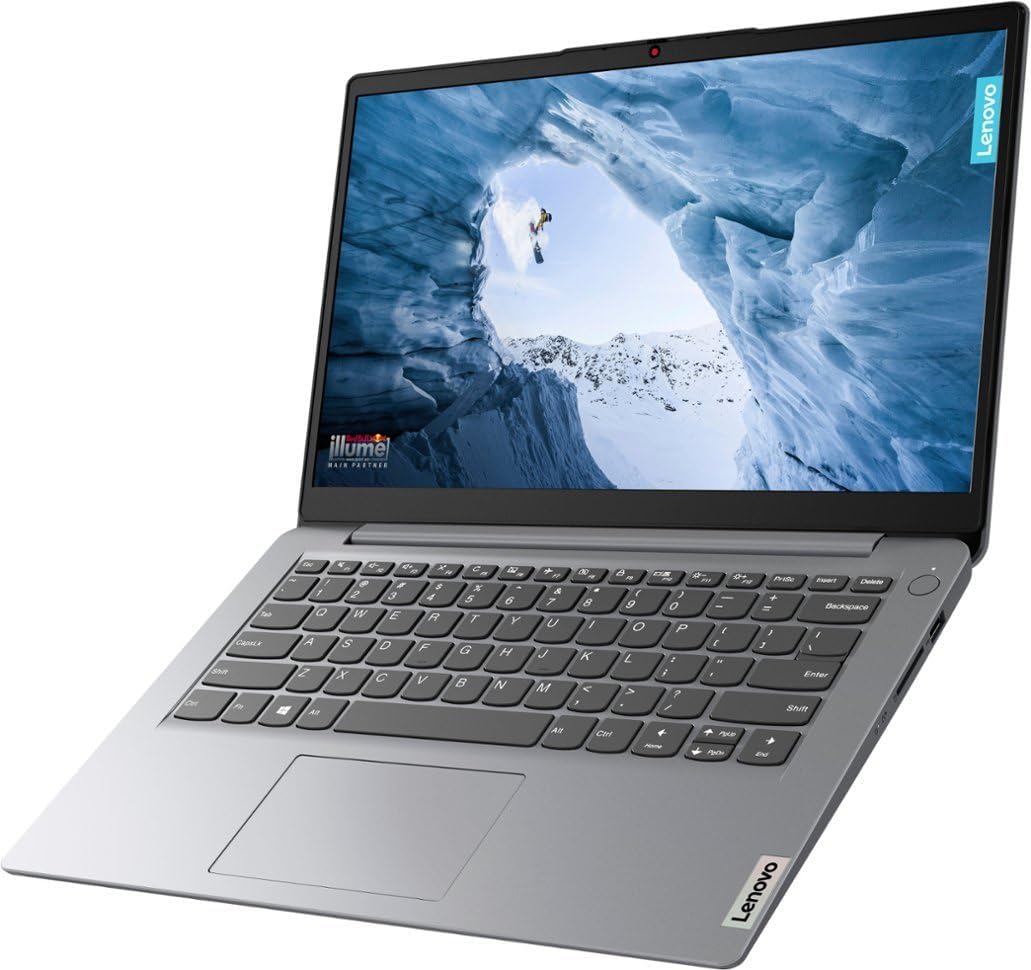 14" HD Laptop, Intel Celeron, 4GB RAM, 128GB SSD, Wi-Fi 6, Windows 11 S C1615