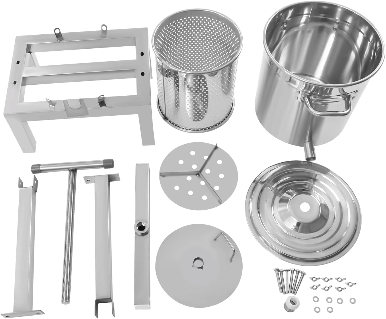 Stainless Steel Fruit Wine Press for Juice Making S9397