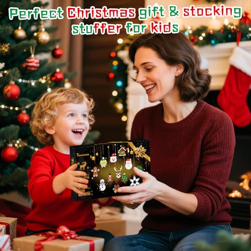 Christmas Ornaments Building Kit 13-in-1 for Kids X97963