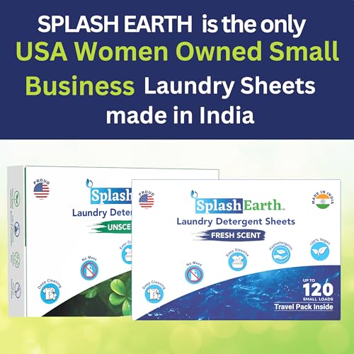 Laundry Detergent Sheets, Fresh Linen, 120 Loads I1328