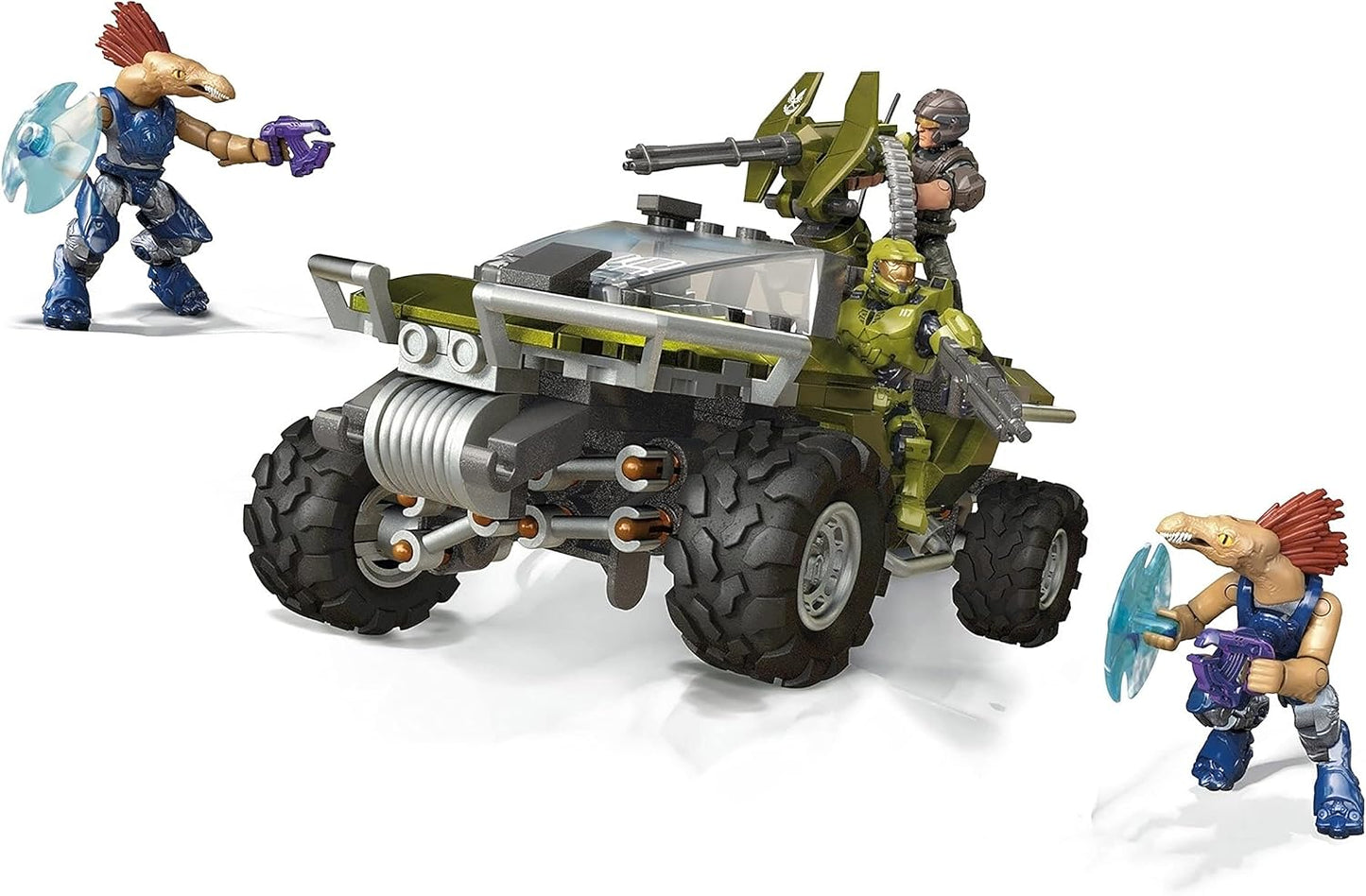 Halo Warthog Rally Vehicle Construction Set with Master Chief Figure K669