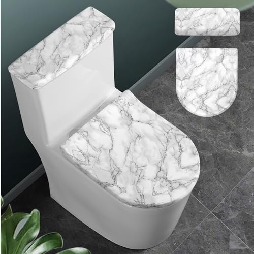 Christmas Toilet Lid and Tank Cover Set for Bathroom Decor Q334993