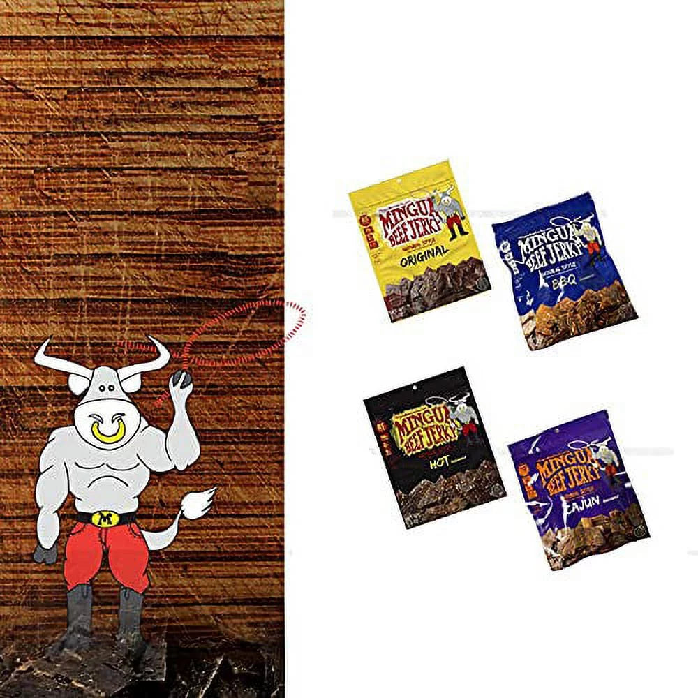 Beef Jerky Sampler Pack, 14 oz Y498657