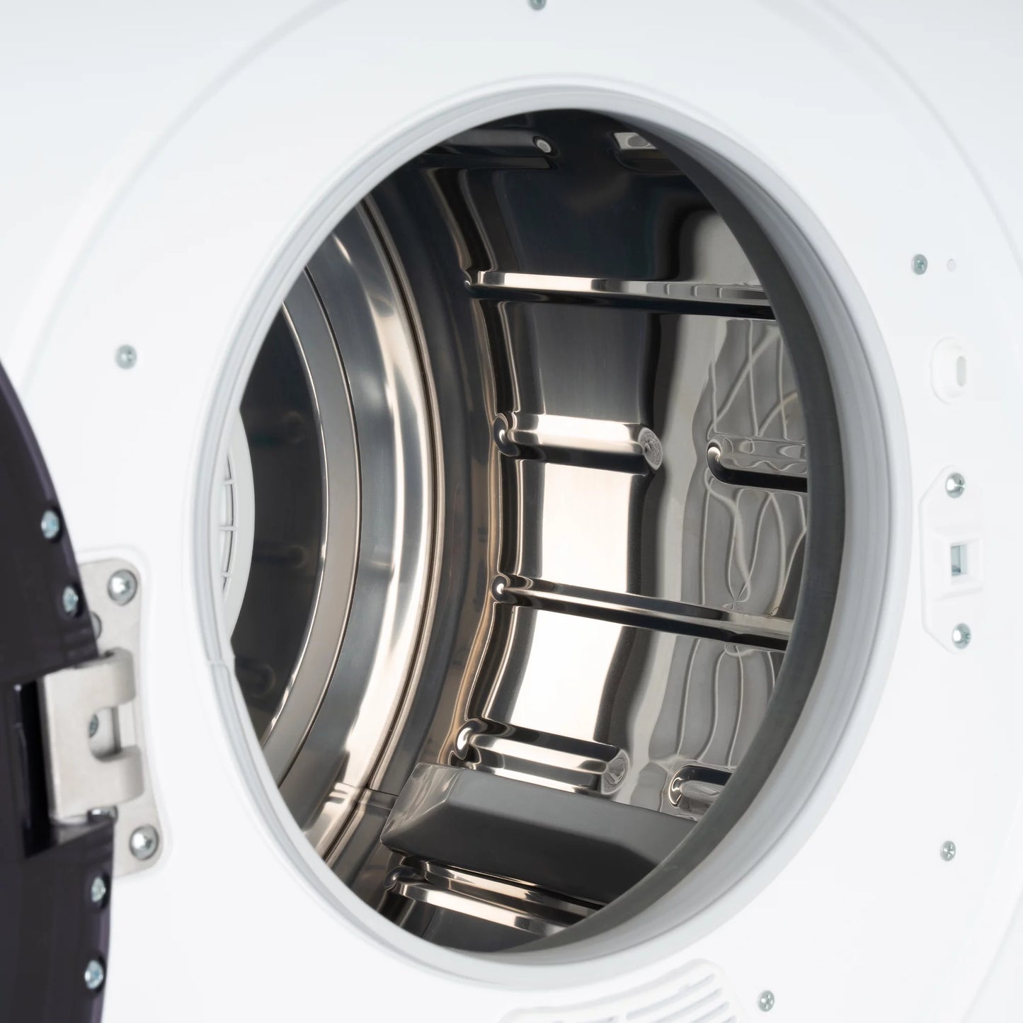 Portable Laundry Dryer with Easy Knob Control, Stainless Steel, Wall Mount Kit Included R961799