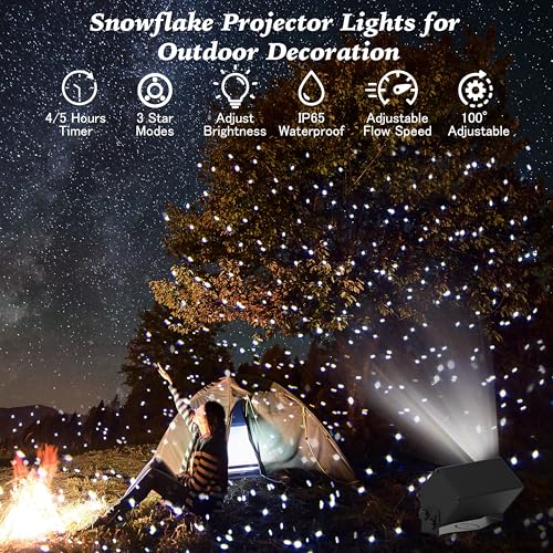 Outdoor Laser Lights Projector with Remote Control for Holiday Decor W676