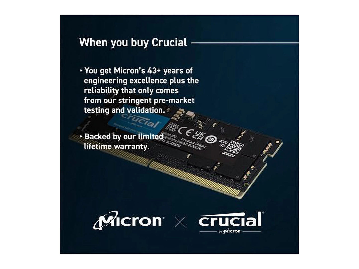 64GB DDR5 4800MHz SODIMM Memory Kit T346233