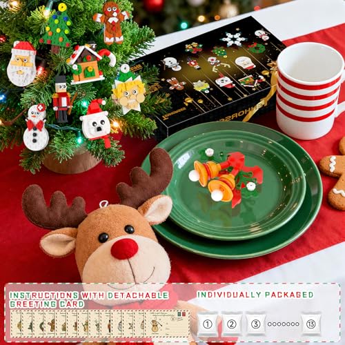 Christmas Ornaments Building Kit 13-in-1 for Kids X97963