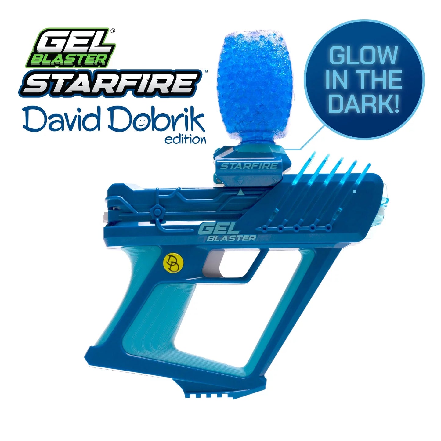 Glow-in-the-Dark Water Bead Blaster with 5k Gellets O403249