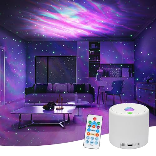Laser Christmas Projector Lights Outdoor, Red and Green Stars, IP65 Waterproof H73494