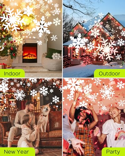 Christmas Projector Lights Outdoor with Remote Control A7993