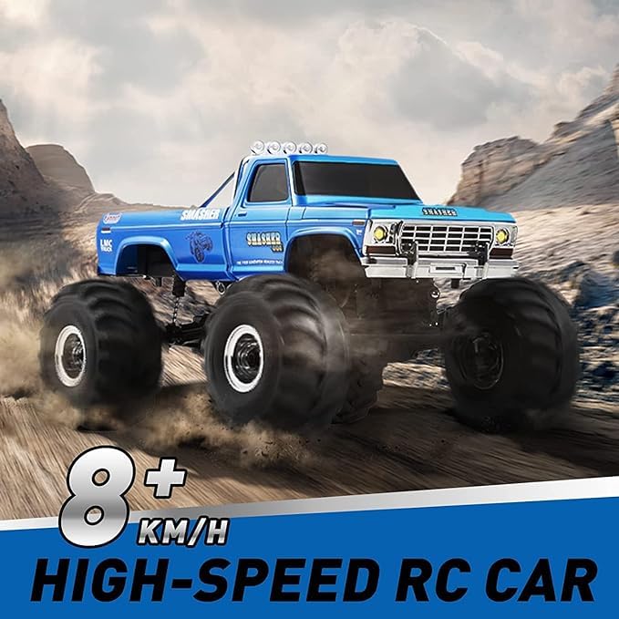 1/24 RC Crawler Monster Truck 4x4 Off-Road with Battery and Remote Control Z835426
