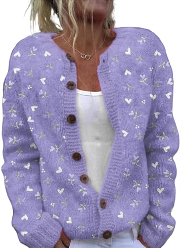Women's Long Sleeve Knit Cardigan Sweater L169890