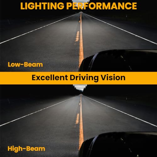Chrome LED Dual Halo Projector Headlights for 2011-2014 Dodge Charger, Pair F4036