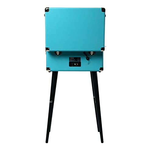 5-in-1 Turntable Music Center with 3-Speed Record Player, FM Radio, Bluetooth, Stereo Speakers T292