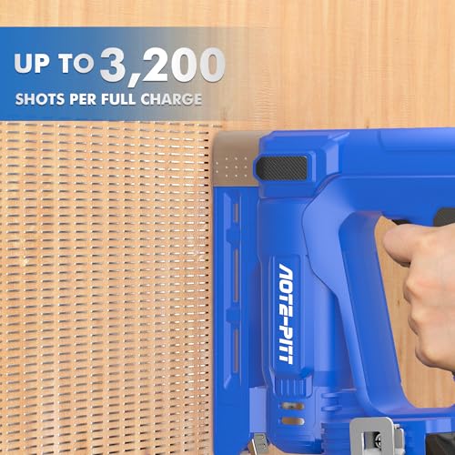 Cordless Brad Nailer 2 in 1 Staple Gun with Battery and Charger E50199