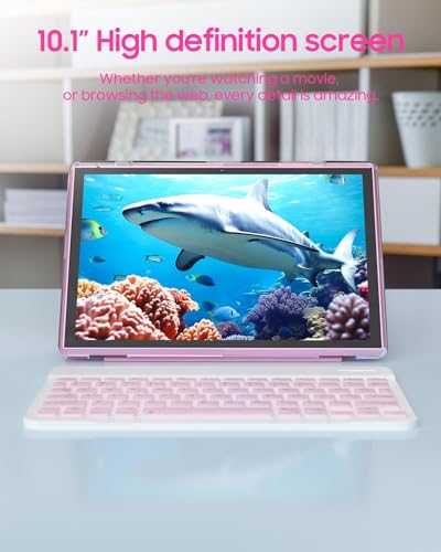 10 inch Android Tablet with Keyboard Case, Mouse and Stylus S658