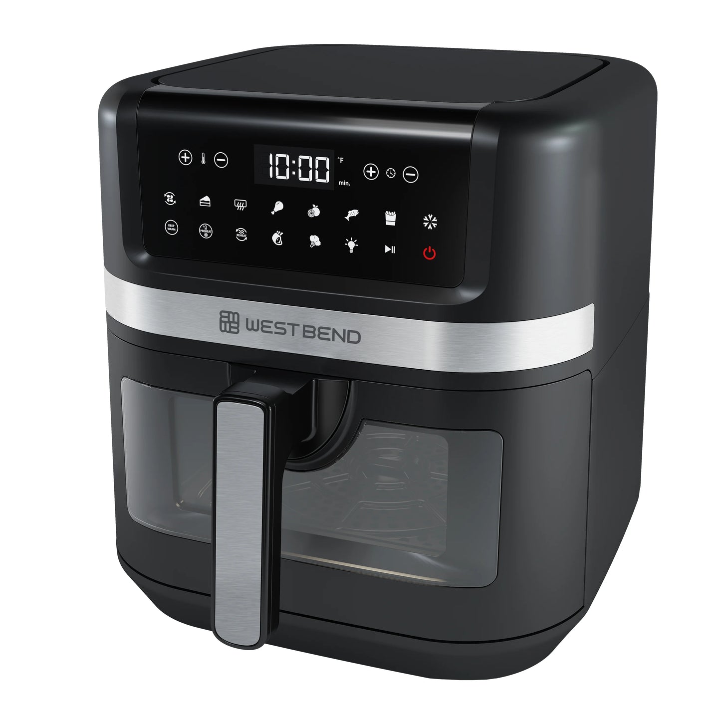 7QT Air Fryer with 13 One-Touch Presets, Black S57934