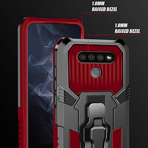 Heavy-Duty Phone Case with Tempered Glass Screen Protector, Black A61243
