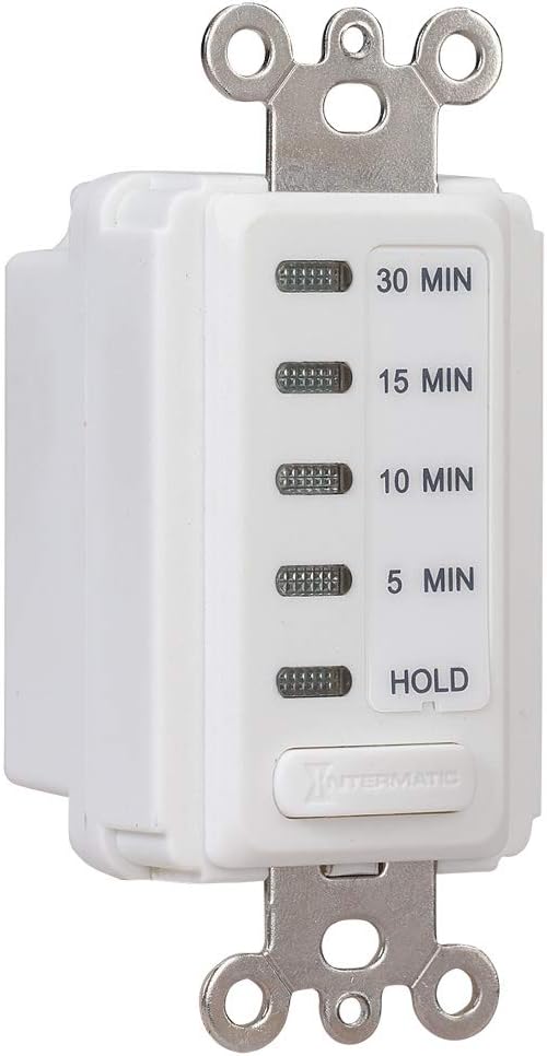 Auto-Off Timer 5/10/15/30 Minutes, White I809437