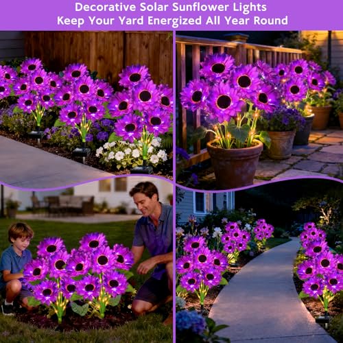 Outdoor Solar Christmas Decorations, 180 LED Candy Cane Lights, 8 Modes, Waterproof M23825