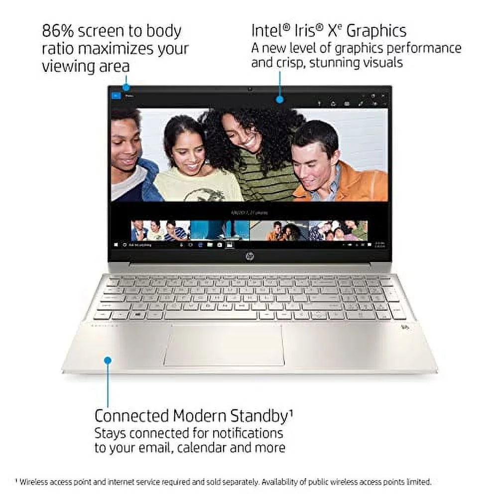 15.6" IPS FHD Touchscreen Laptop, Intel i7, 16GB RAM 512GB SSD, Windows 11 Pro Y2096