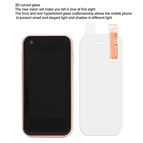 Mini Mobile Phone 2.5in GPS 1GB 8GB Quad Core for Android Students (White) C627