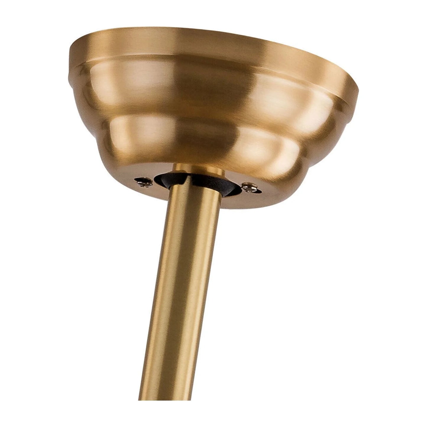Farmhouse Ceiling Fan Light Gold With Remote Control L2827