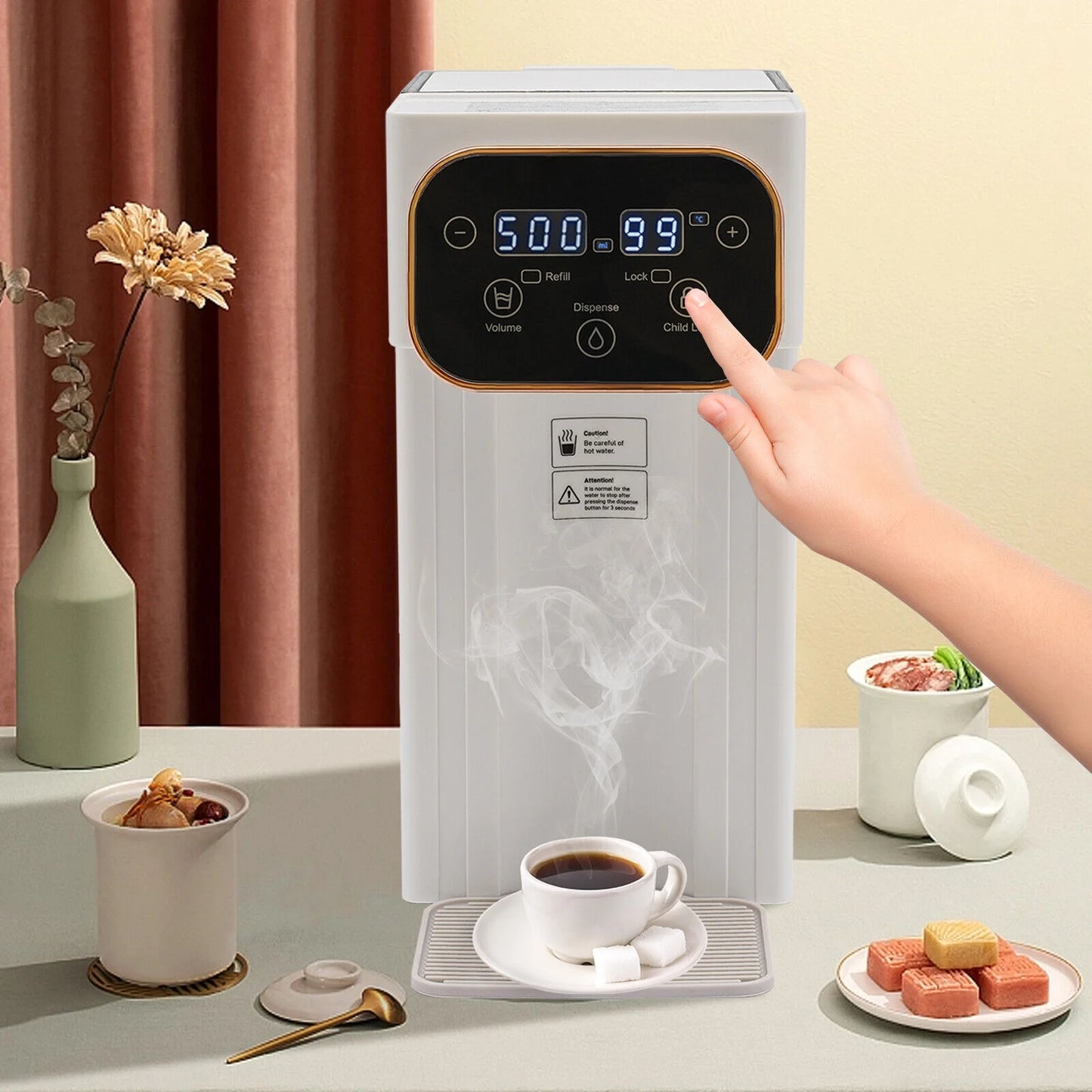Hot Water Dispenser with Filter 1500W Electric Kettle N5902